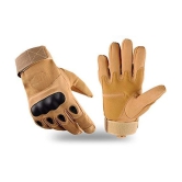 ZAYSOO Beige Nylon Mens Biker Gloves ( Pack of 1 ) - Beige