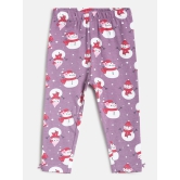 miniklub - Multi Cotton Legging For Baby Girl ( Pack of 3 ) - None