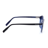 Blue Round Sunglasses for Men and Women