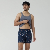 Splash Cotton Boxers - Surfboard Blue XXL