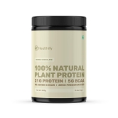 Healthify 100% Natural Vegan Plant Protein Powder, Double Chocolate, Easy to Digest with 21g Plant Based Protein - Gluten Free, Dairy Free, No Added Sugar-500g