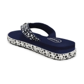 Campus - Navy Blue Womens Thong Flip Flop - None