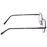Hrinkar Trending Eyeglasses: Black Oval Optical Spectacle Frame For Men & Women |HFRM-BK-19015