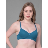 Dollar Missy Blue Cotton Heavily Padded Womens T-Shirt Bra ( Pack of 1 ) - None