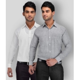 DESHBANDHU DBK - Multicolor Cotton Regular Fit Mens Formal Shirt (Pack of 2) - None