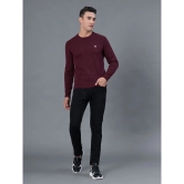 RedTape Maroon Casual Sweater for Men | Comfortable and Durable