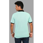 Forbro - Sea Green Cotton Regular Fit Men's Sports Polo T-Shirt ( Pack of 1 ) - None