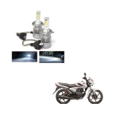 Kozdiko Bike C6 LED All in One Light Bulb 50W LED Car Headlight Conversion Kit for Cars 6000K (White) For Honda CB Shine