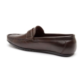 Action - Brown Men's Mocassin Formal Shoes - None