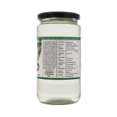 Farm Naturelle -100 % Pure Organic Extra-Virgin Cold Pressed Coconut Oil (Glass Bottle - 750 ml)