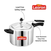 Srushti Gold is now Leoron 5 L Aluminium InnerLid Pressure Cooker Gas Stovetop Compatible