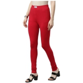 Jcss - Red Lycra Women's Leggings ( Pack of 1 ) - XXL