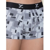 XYXX - Light Grey Modal Mens Trunks ( Pack of 1 ) - None