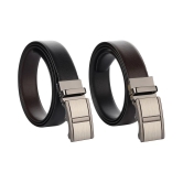 Loopa Brown PU Formal Belt Pack of 1 - None