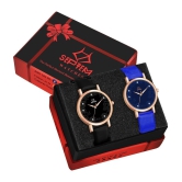 Septem Multicolor Leather Analog Mens Watch