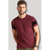 Forbro Maroon Cotton Slim Fit Mens Sports T-Shirt ( Pack of 1 ) - None