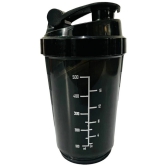 TINUMS Plastic Black 500 mL Sipper,Shaker,Bottle ( Pack of 1 ) - Black