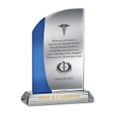 Customized Acrylic Trophy with Matter Printed For Corporate Gifting