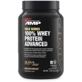 GNC AMP Gold Series 100% Whey Protein Advanced- Double Rich Chocolate | 2 lbs
