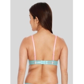 ILRASO - Blue Elastane Lightly Padded Women's Push Up Bra ( Pack of 1 ) - None