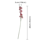 Artificial Orchids Flower Stem Pink