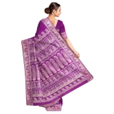 Baluchari Silk Saree Purple