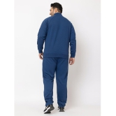 YHA - Blue Fleece Regular Fit Men''s Tracksuit ( Pack of 1 ) - None