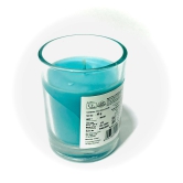 IRIS Shot Glass Candle-  Cool Blue 40gms