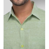 DESHBANDHU DBK - Green Cotton Regular Fit Mens Formal Shirt (Pack of 1) - None