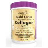 HEALTHYHEY NUTRITION Collagen Gold Series 200gm Lemon Powder 200 gm