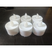 G 99 MART Battery Operated Multi color LED Candle Tealight Diya Decorative Lights for HomePACK OF 6