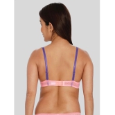 ILRASO Pack of 1 Elastane Lightly Padded Womens Push Up Bra ( Pink ) - None