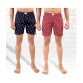 Supersquad Pack of 2 Cotton Mens Boxer- ( Multicolor ) - None