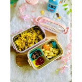 Double Decker Lunch Box-Blue