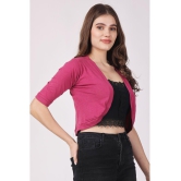 Affair Cotton Womens Shrugs - Pink ( Single ) - None