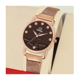 Septem Rose Gold Metal Analog Mens Watch