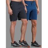 JILZ Multi Polyester Mens Shorts ( Pack of 2 ) - None