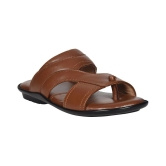 Imperio Tan Flip Flops - None