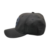 Zacharias - Black Cotton Blend Men''s Cap ( Pack of 1 ) - Black