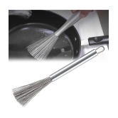 Bhavyta Dishwashing Cleaning Brush Steel Wool Scrubber Dishwash Bar Stainless Steel Pots Pans Cleaning Brush 200 g