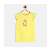 MINI KLUB Yellow 100% Cotton Girls Top ( Pack of 1 ) - None