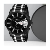 Mikado Black Metal Analog Mens Watch