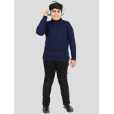 YHA - Navy Woollen Boys T-Shirt ( Pack of 1 ) - None