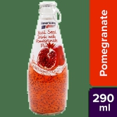 Americana Basil Seed Drinks Pomegranate, 290 Ml