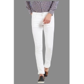 HALOGEN - White Denim Skinny Fit Mens Jeans ( Pack of 1 ) - None