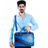 Man Arden 14 Ltrs Blue Laptop Bags