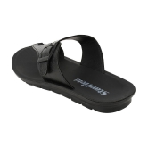 Stanfield - Black Mens Leather Slipper - None