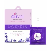 Airvel Lavander Fragrance Air Freshener Pouch For Amazing Fragrance Pack of 1 (6 Pcs)