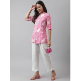 Divena - Pink Rayon Womens Ethnic Top ( Pack of 1 ) - None