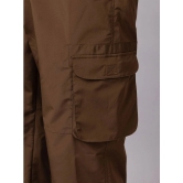 YHA Brown Polyester Mens Sports Trackpants ( Pack of 1 ) - None